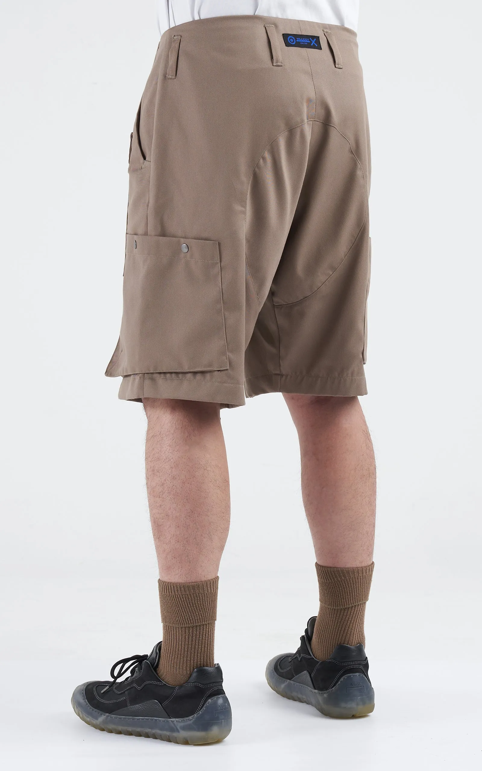 1. "PARELLEL" Cargo Shorts - KHAKI