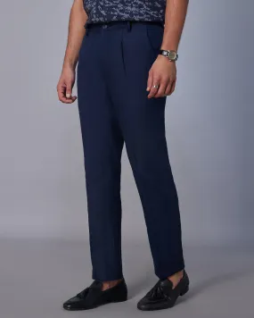 100% Linen Pants - Navy