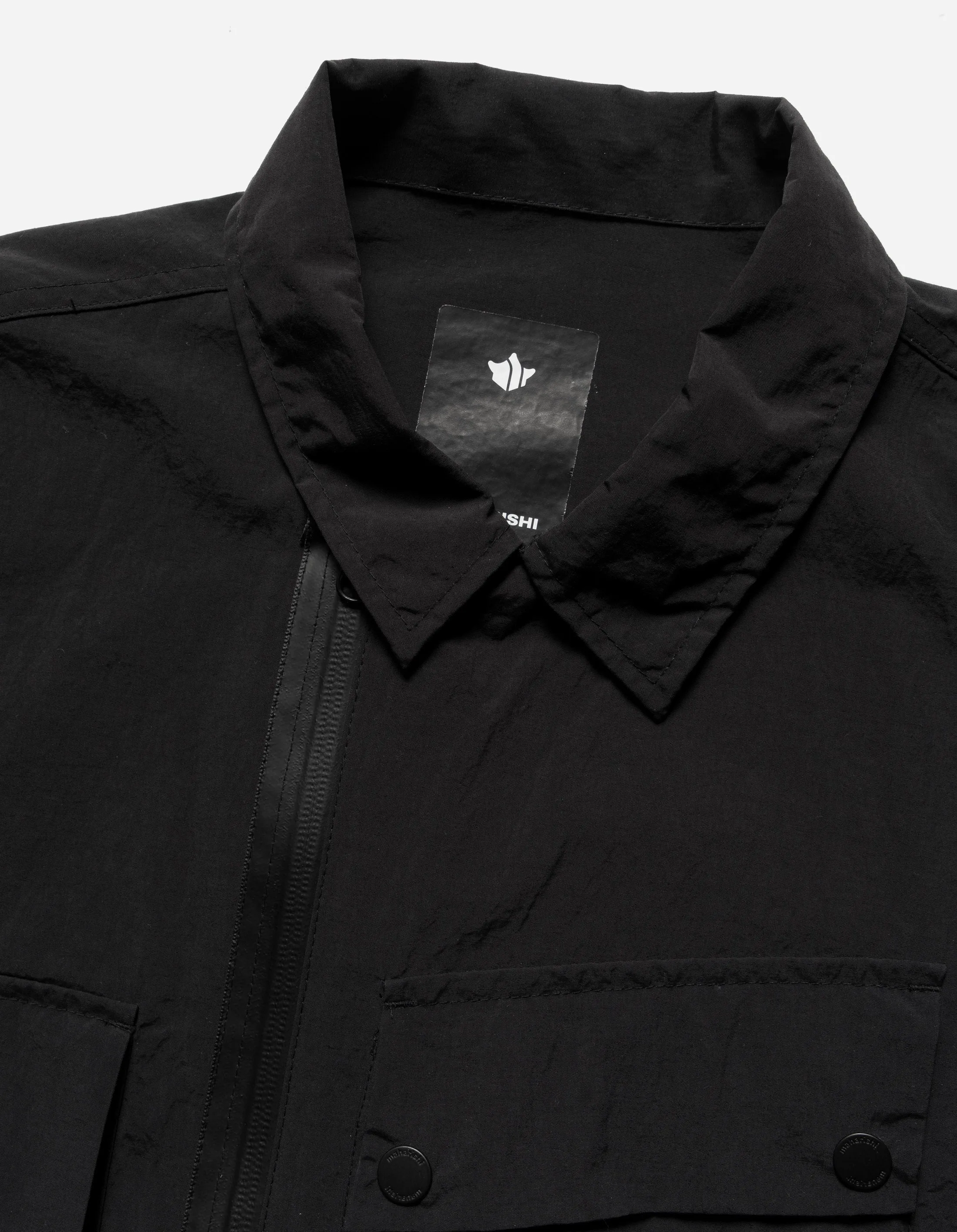 5037 Veg Dyed Tech Cargo Shirt Black