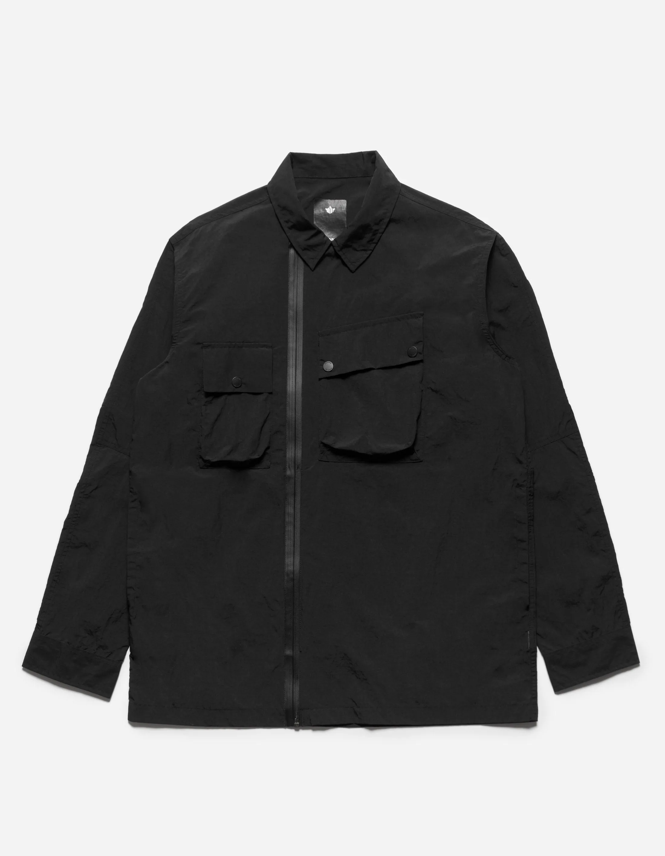 5037 Veg Dyed Tech Cargo Shirt Black