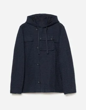 5112 Noragi Cargo Smock Parka Indigo