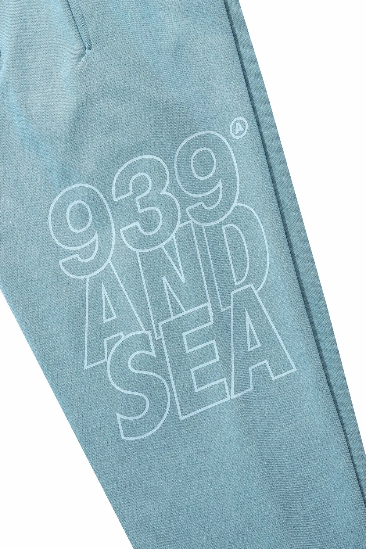 AB x WIND AND SEA SWEAT PANTS / BLUE