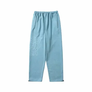 AB x WIND AND SEA SWEAT PANTS / BLUE