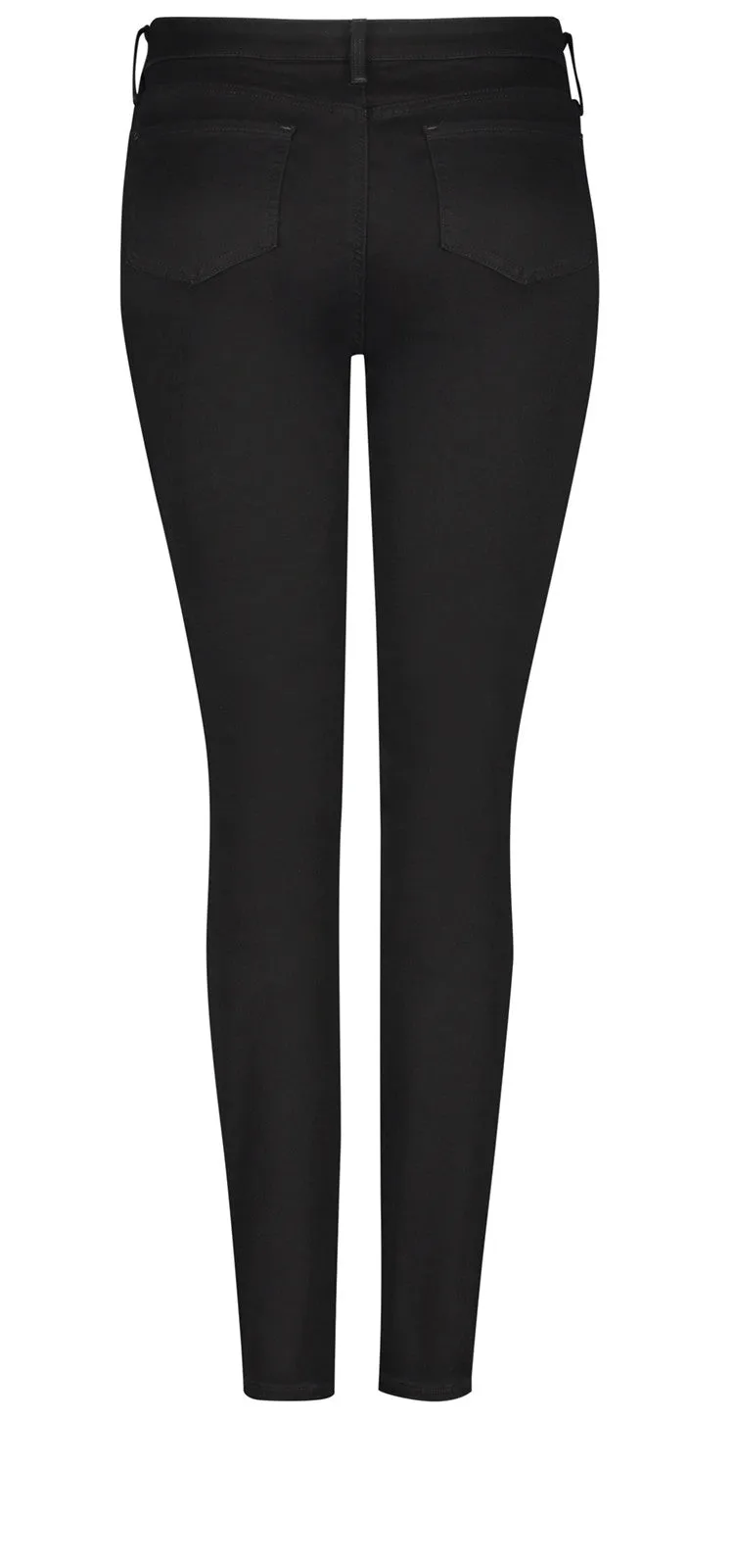 Ami Skinny Jeans Zwart Premium Denim (Tall) | Black