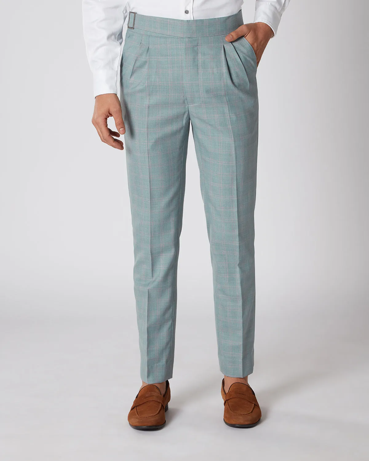 Aristocrat Blended Wool Neapolitan Dress Pants