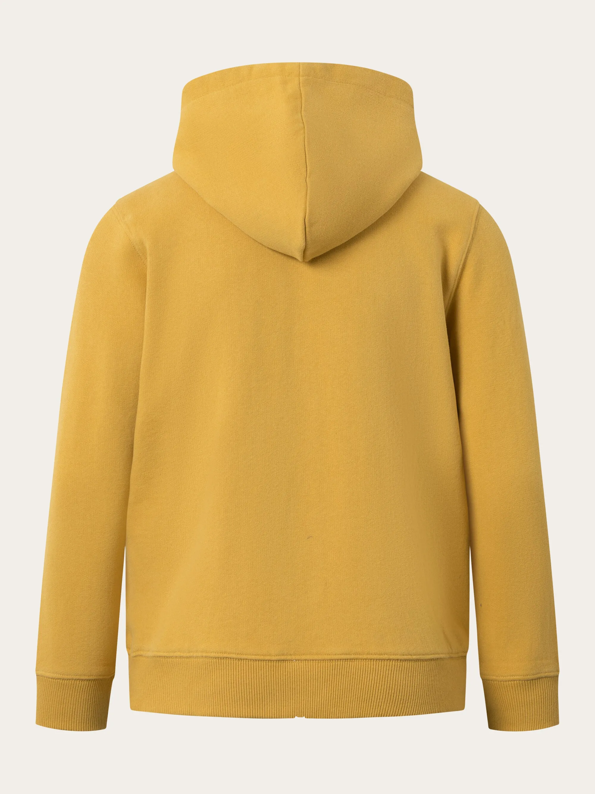 Badge zip hood sweat - Tinsel