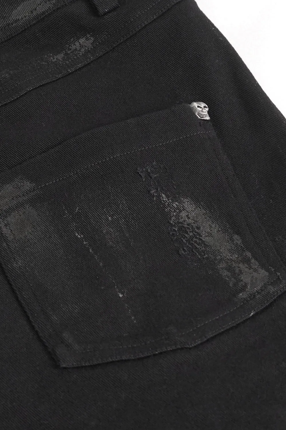 Black Death Lace-Up Pants