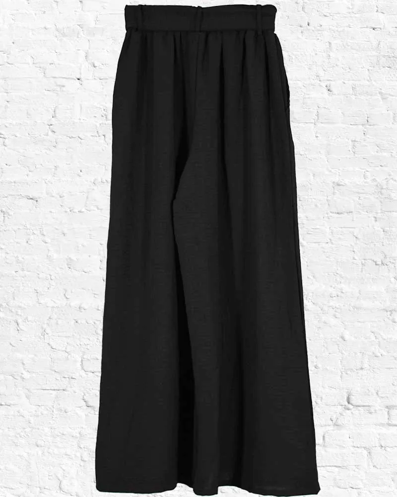 Black Wide Leg Pants