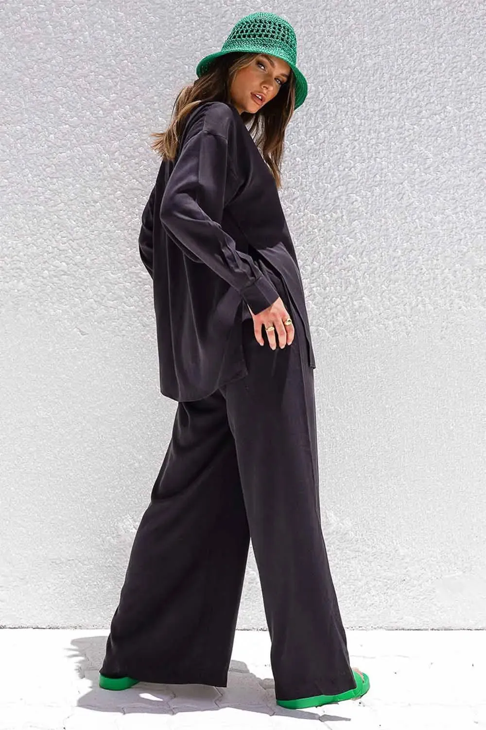 Brisbane Wide Leg Trouser