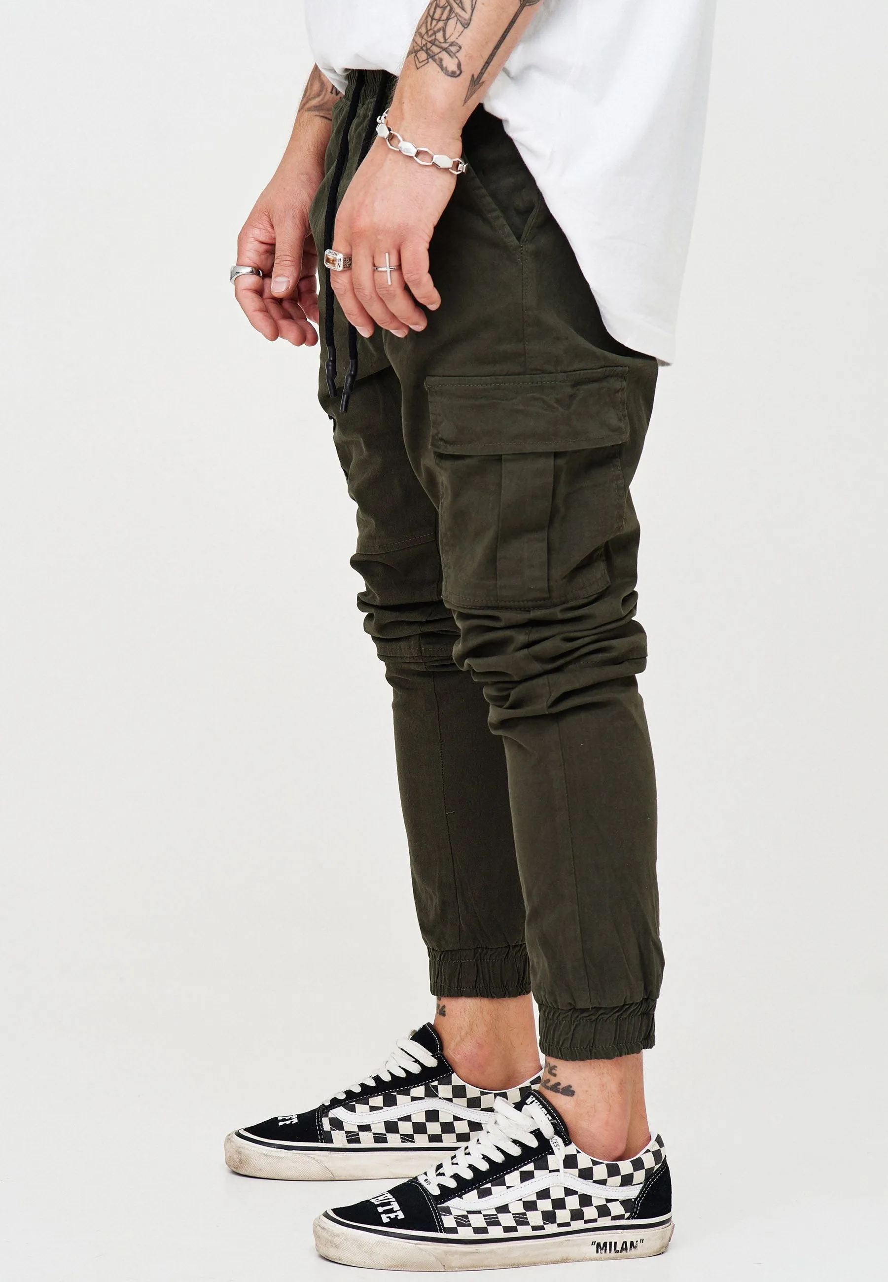 Cargo Jogger Chino Khaki 3839