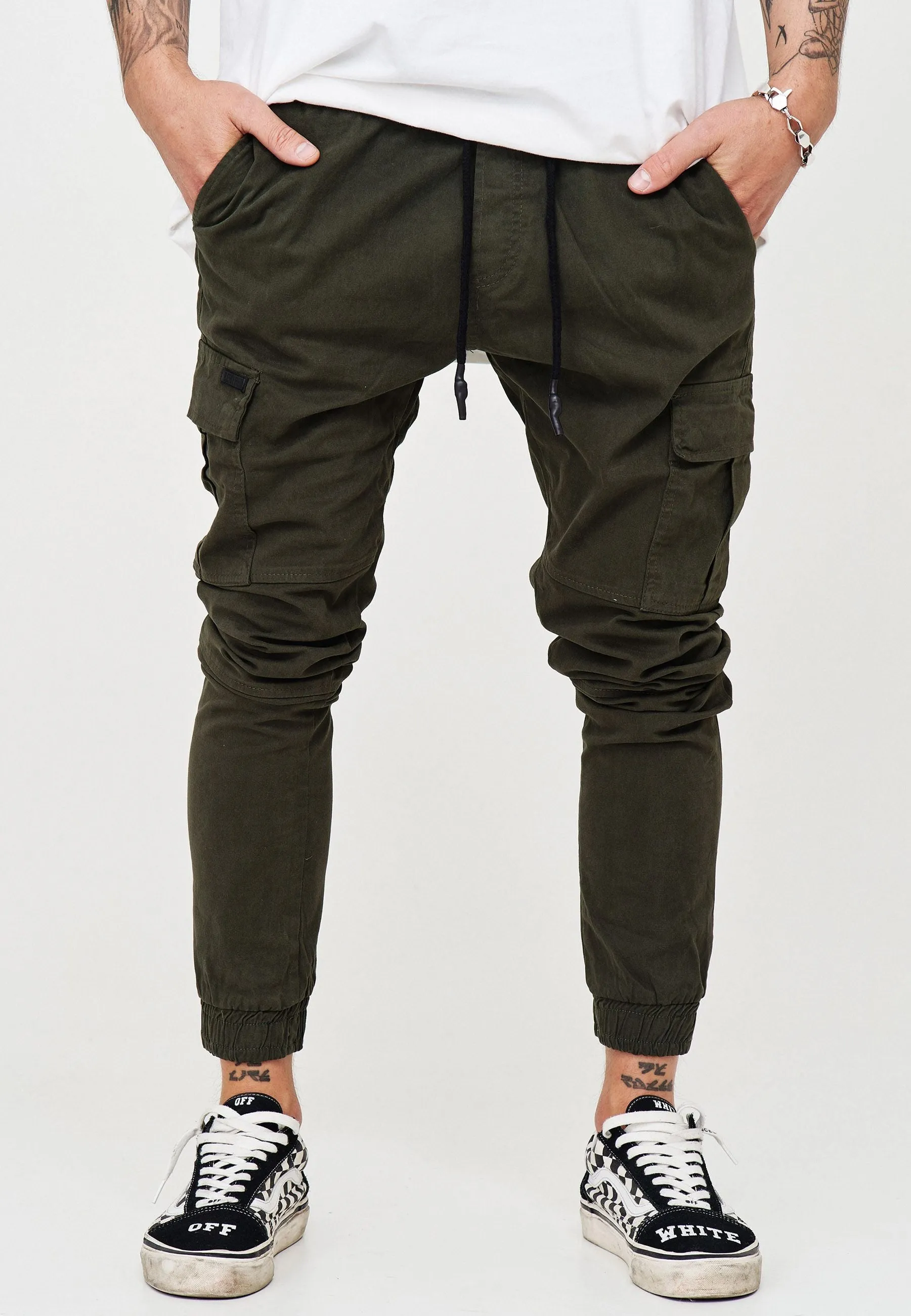 Cargo Jogger Chino Khaki 3839