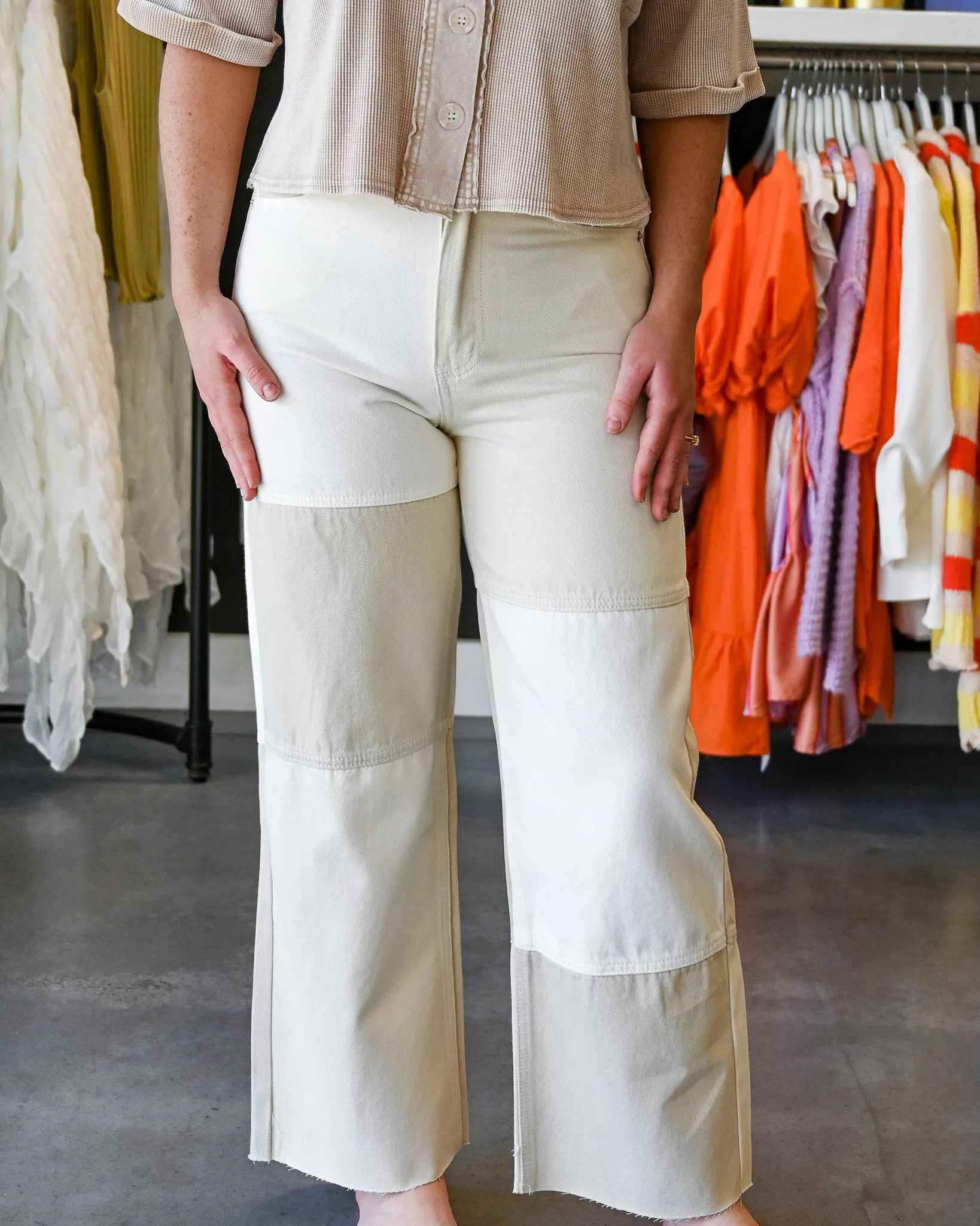 Christi Color Block Pants