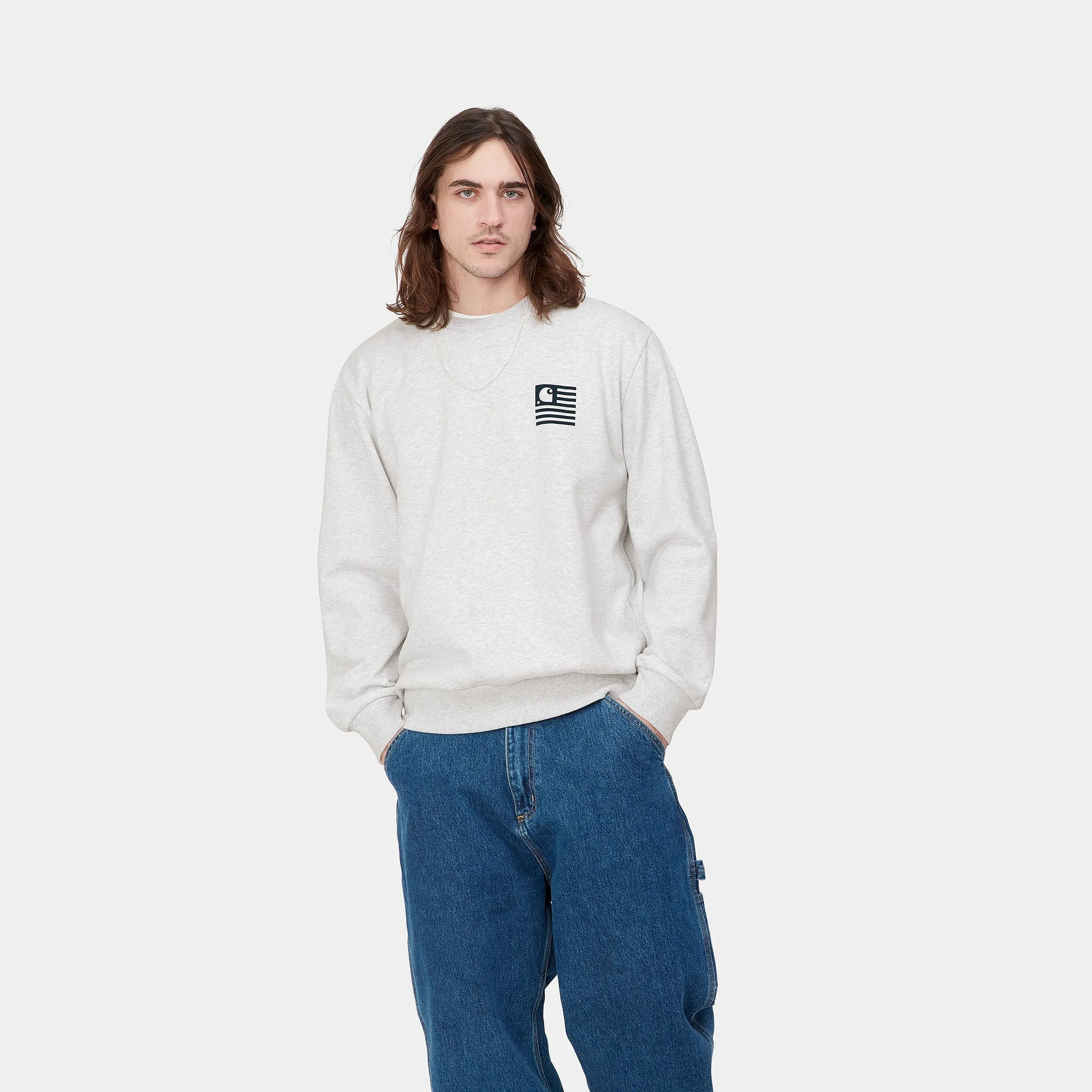 Coast State Sweat - ash heather