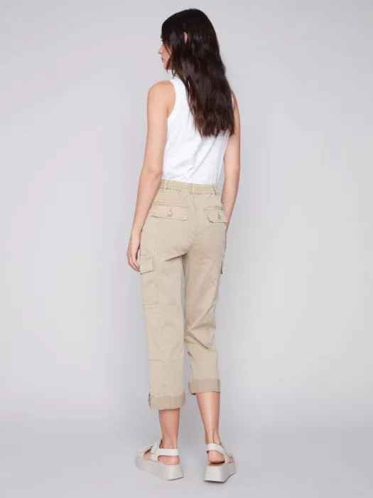 COTTON CANVAS CARGO PANT