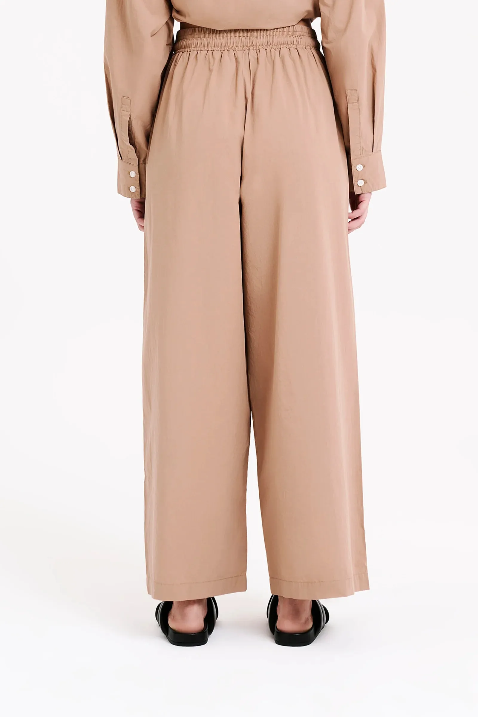 Cruz Poplin Pant Sesame