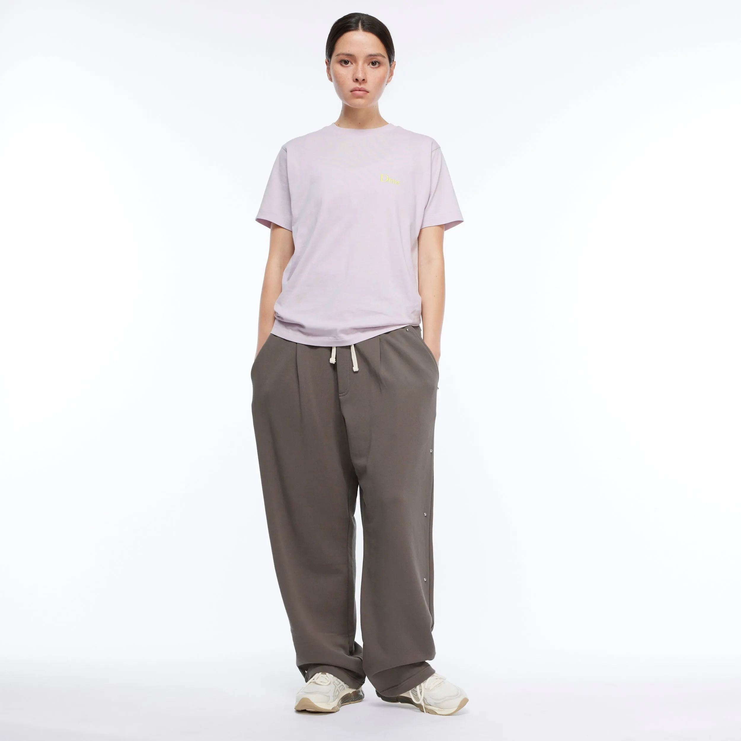 Cursive French Terry Pants