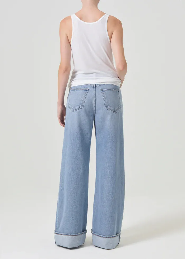 Dame High Rise Wide Leg Jean - Showdown