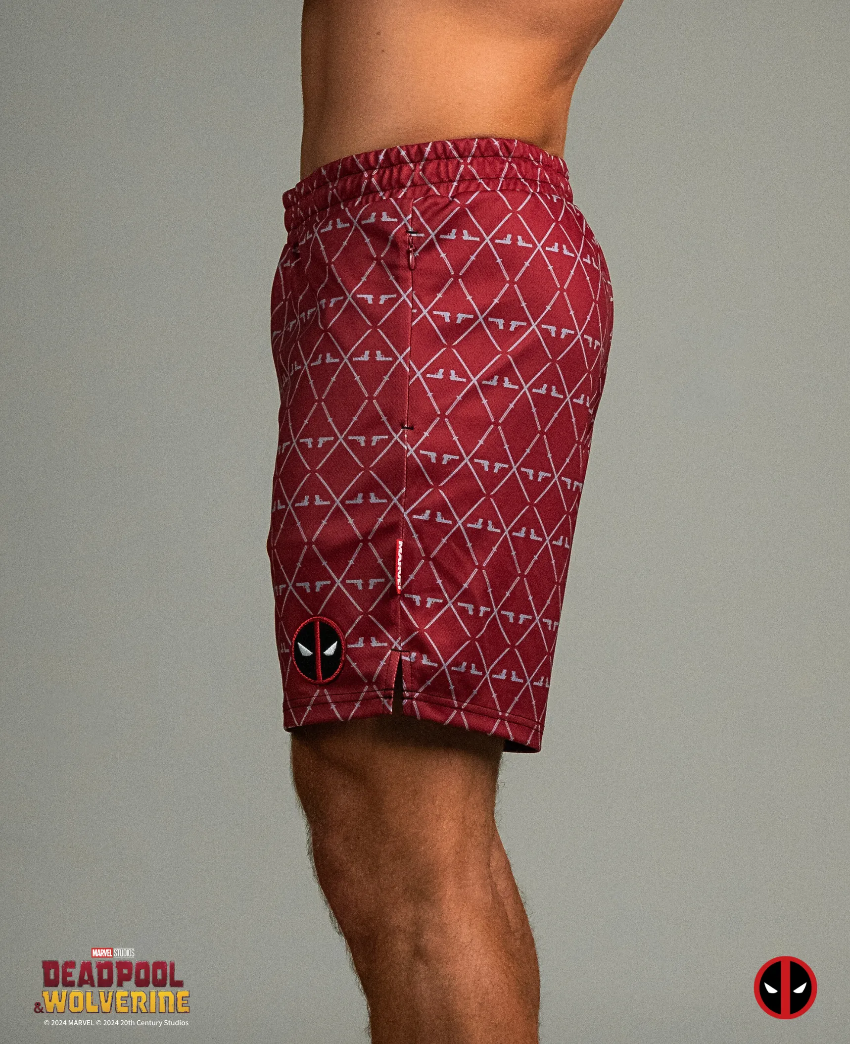 DEADPOOL Shorts - Red