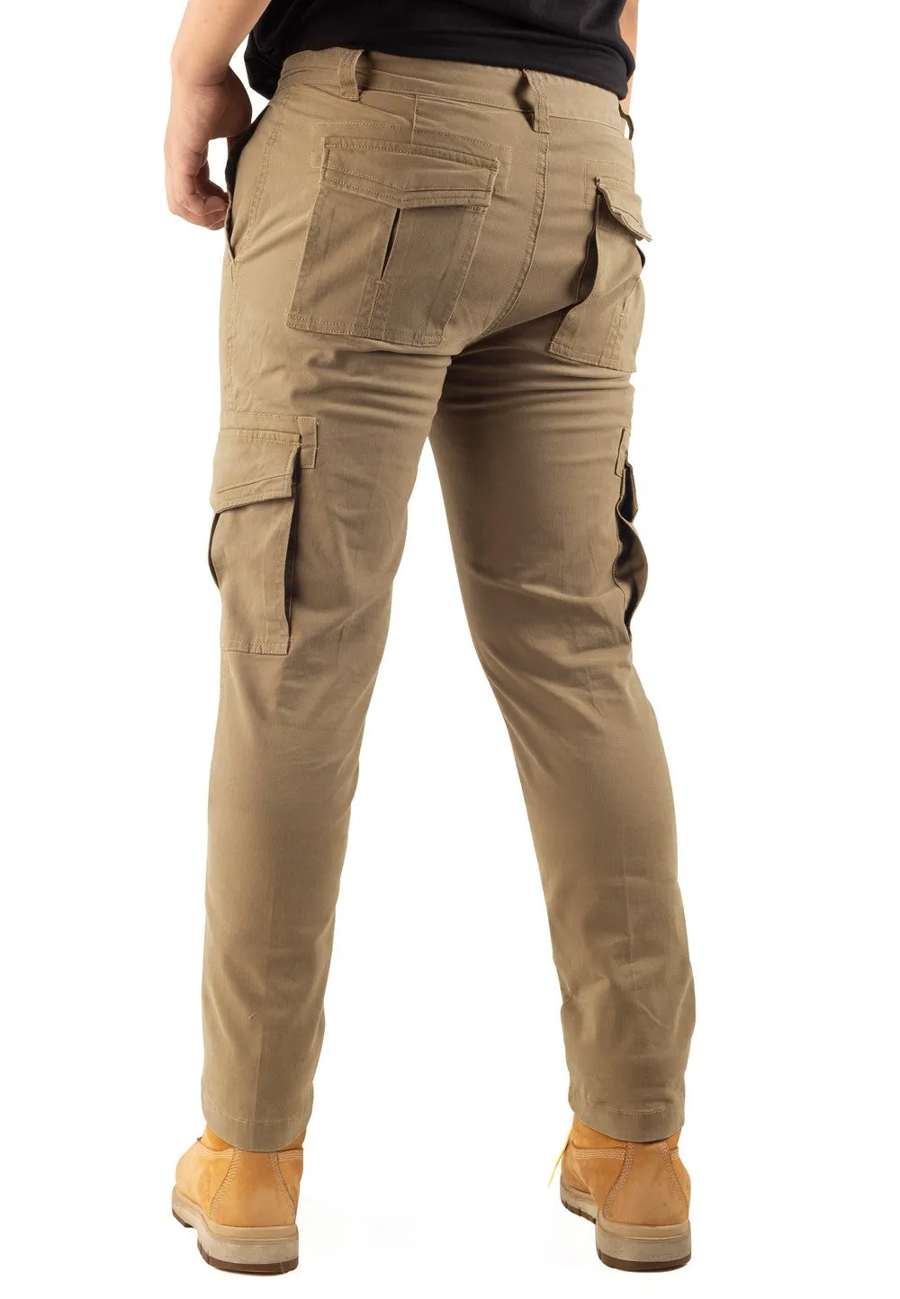 EXHAUST Stretchable Men's Cargo Long pants [Slim Fit] 1226