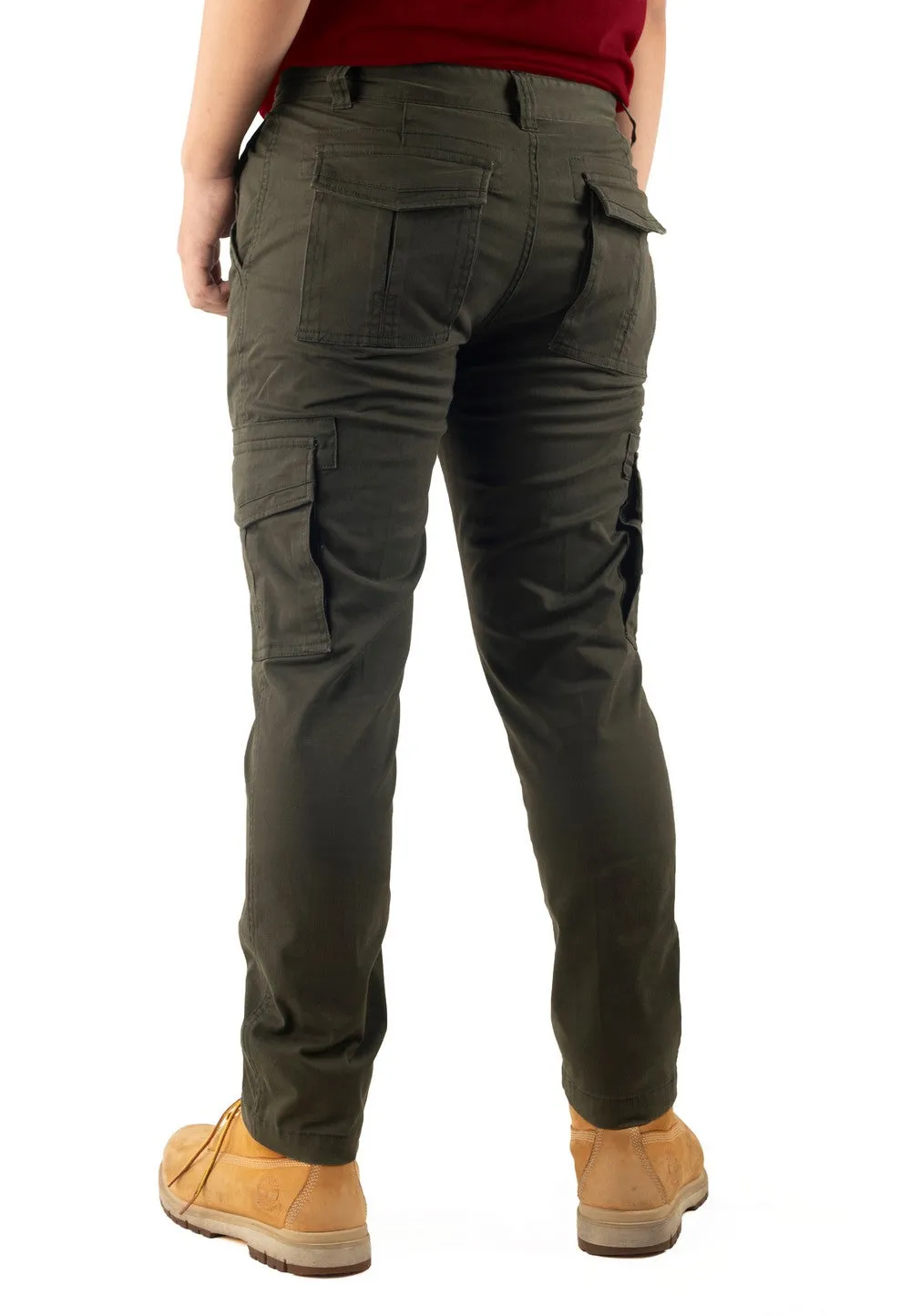 EXHAUST Stretchable Men's Cargo Long pants [Slim Fit] 1226