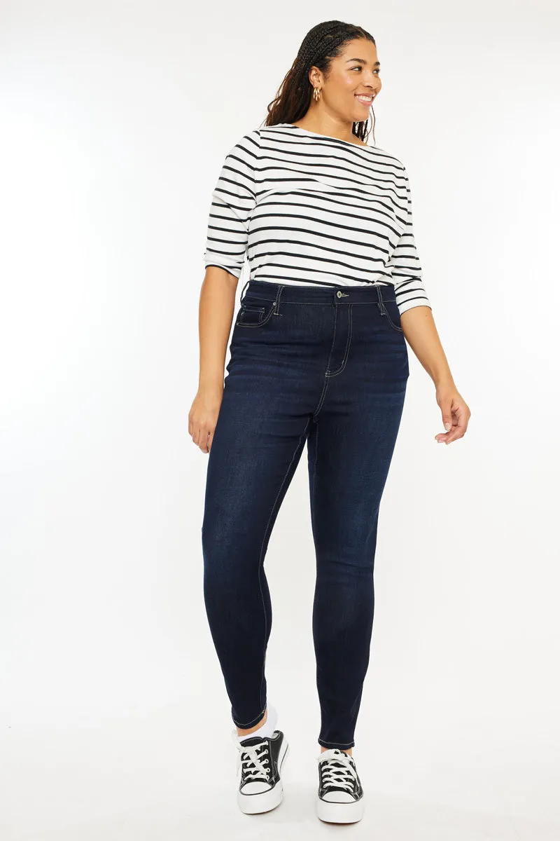 Felicity Ultra High Rise Super Skinny Jeans (Plus Size)