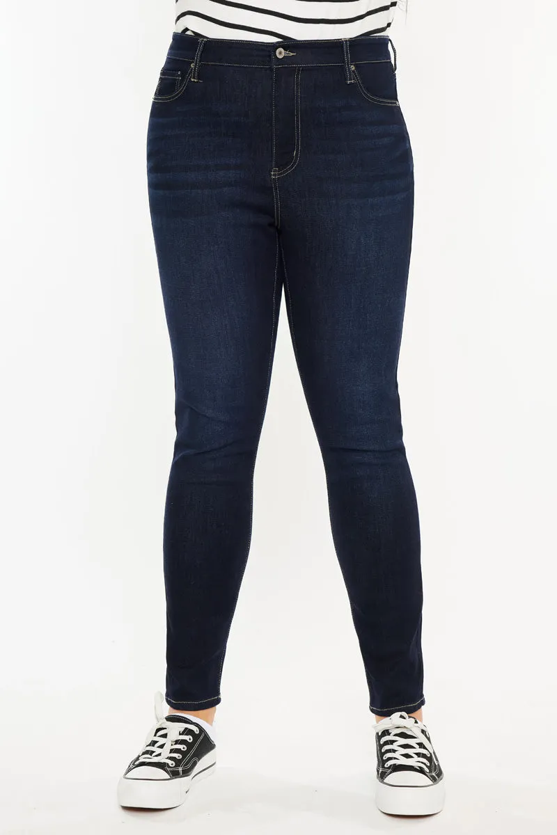 Felicity Ultra High Rise Super Skinny Jeans (Plus Size)