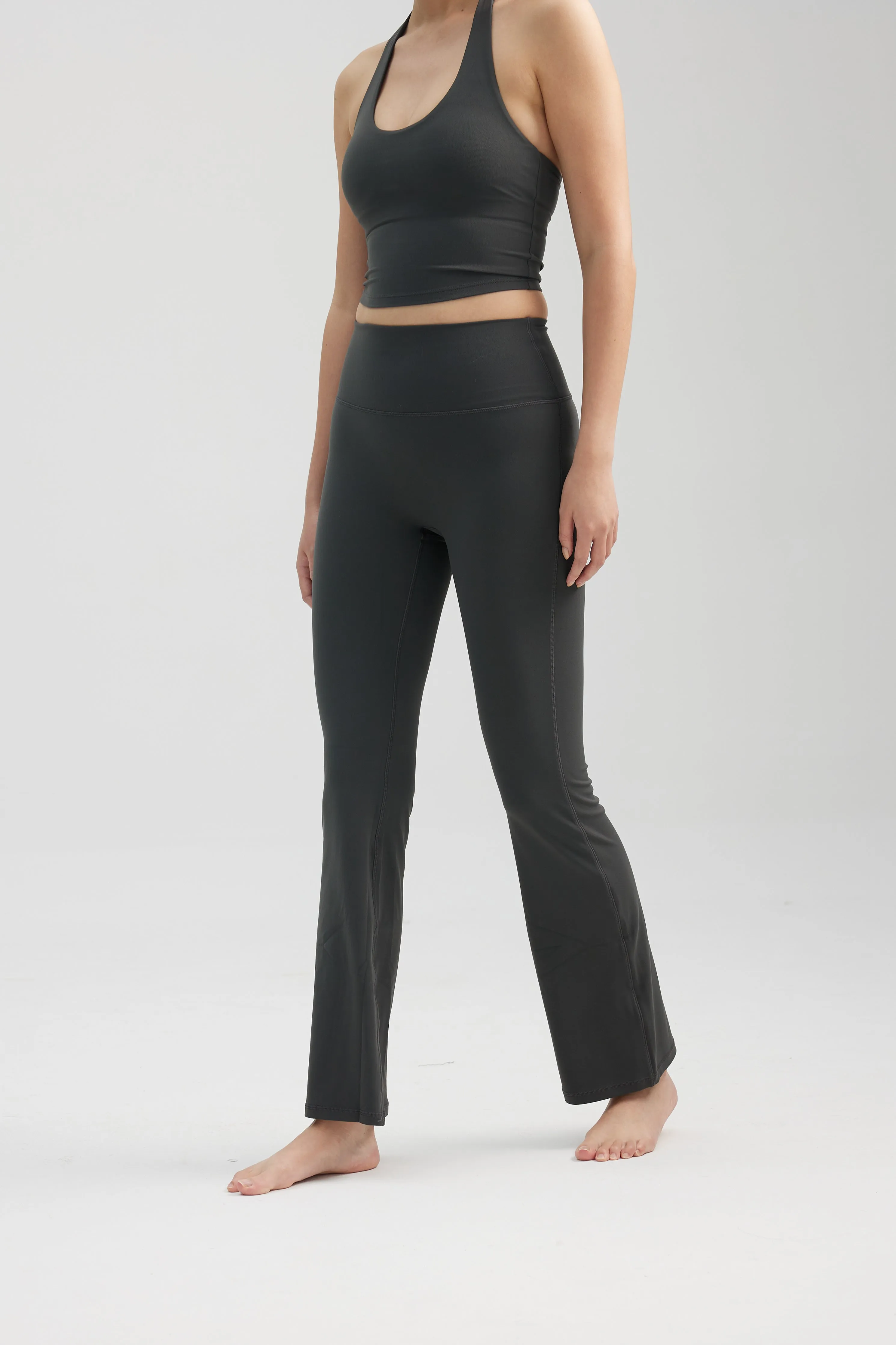 Flare Pants in Truffle