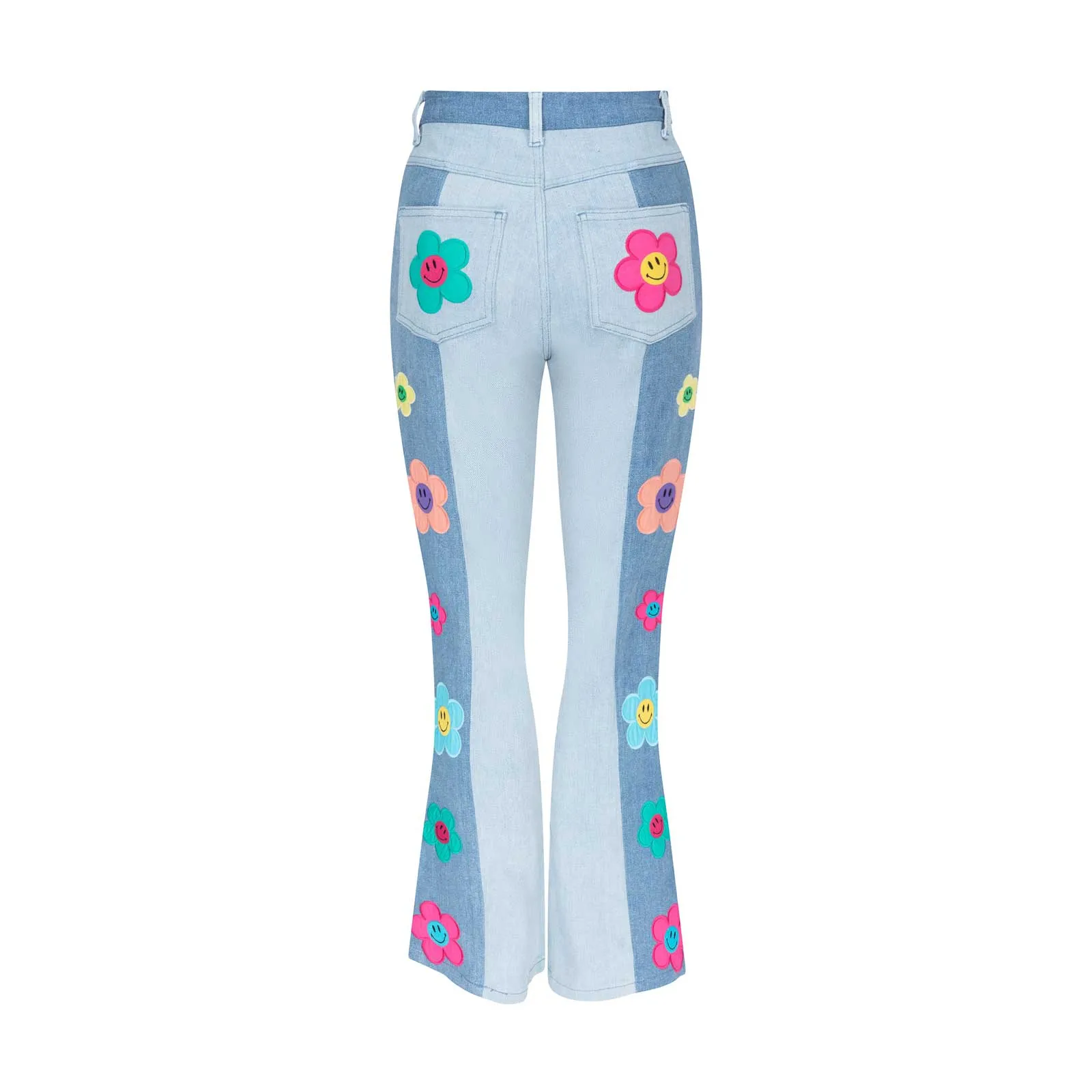 Flower Power Kick Flare Jeans