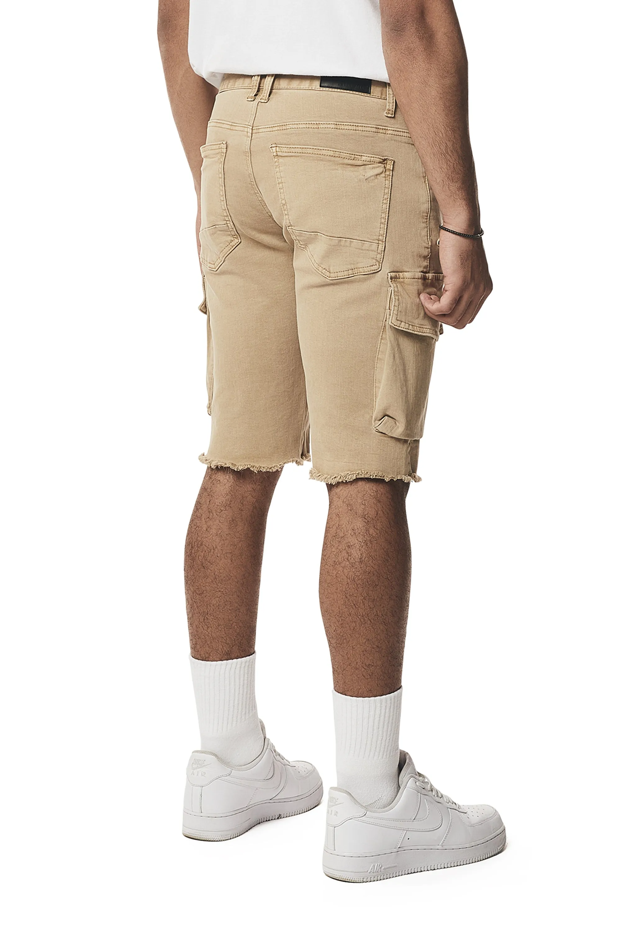 Forest Collection Cargo Twill Shorts - Khaki