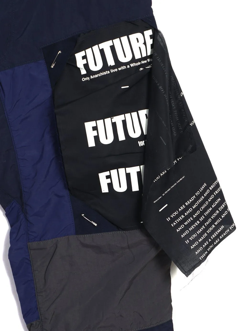 FUTURE PANEL PANTS | Navy