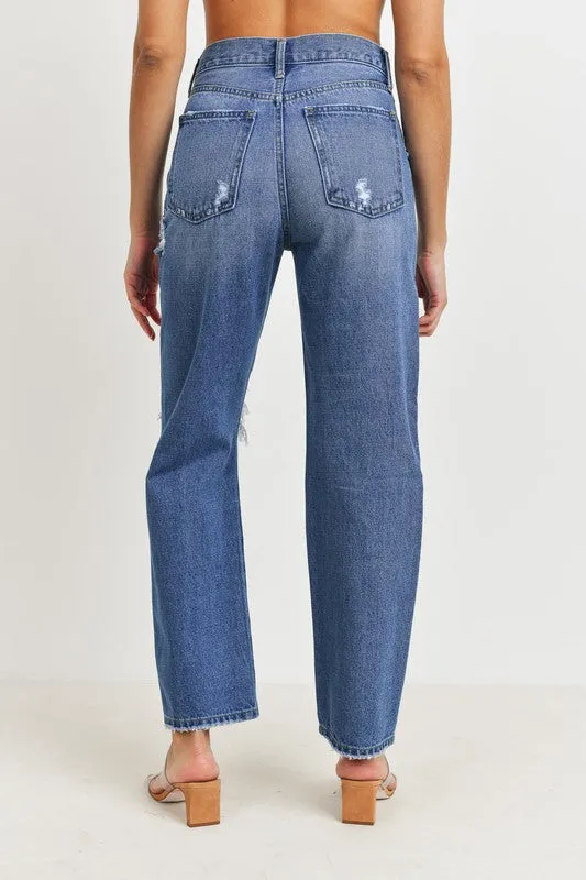 JBD KIKI HIGH RISE DAD JEANS [ONLINE EXCLUSIVE]