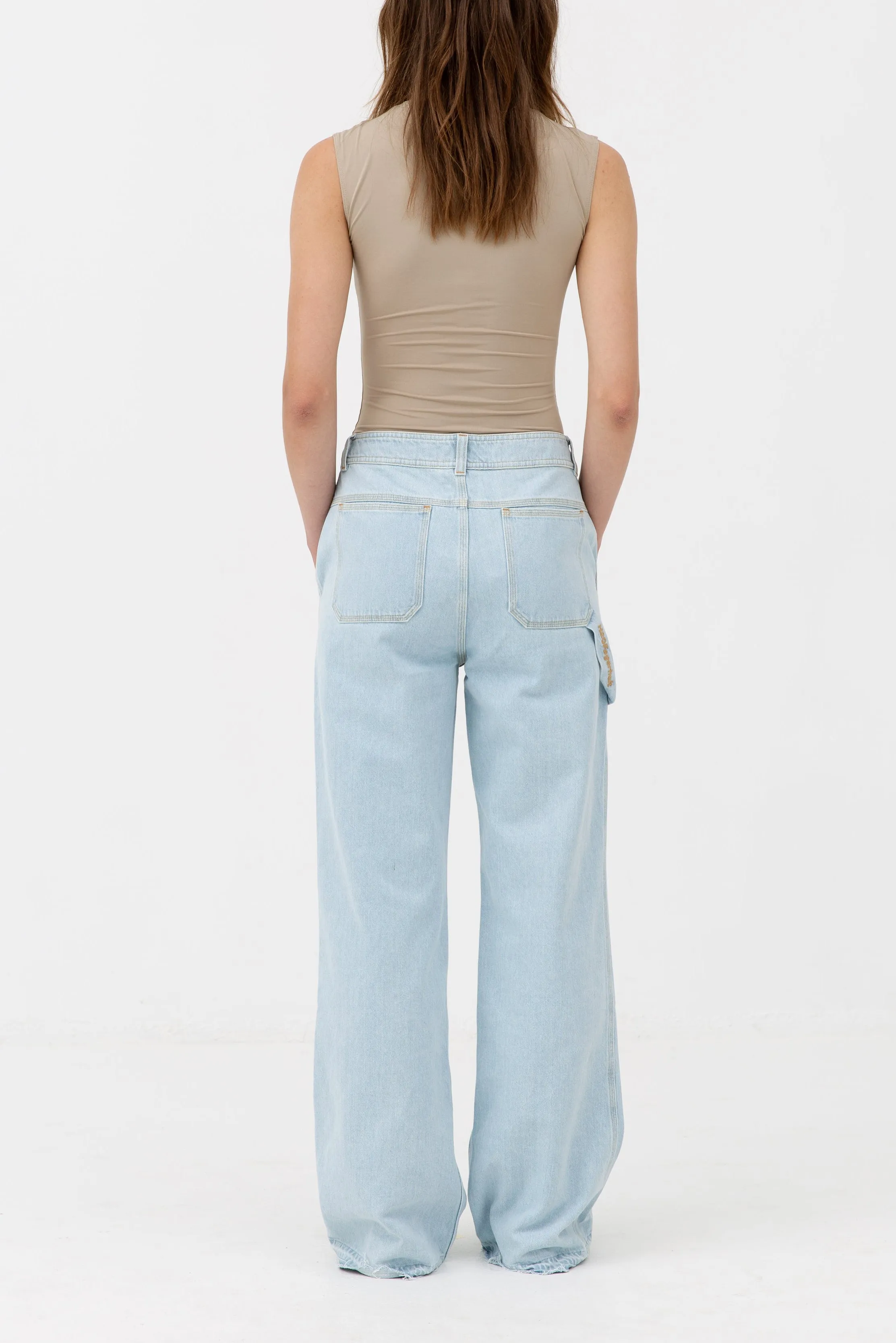 Jeans Aljinz in Light Blue Denim