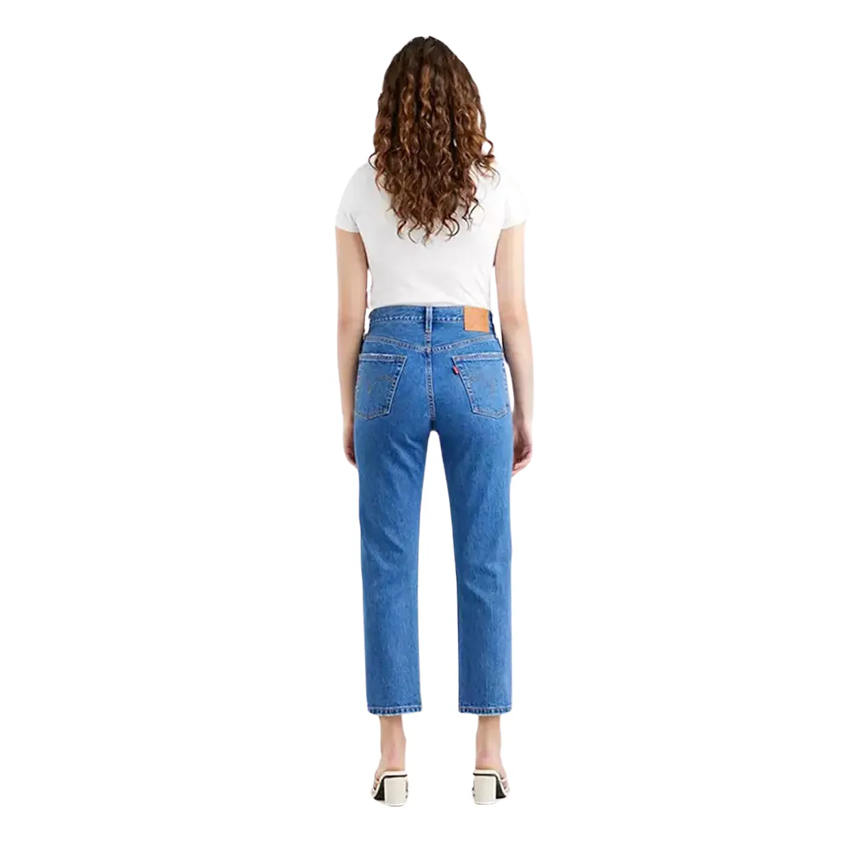 Jeans Donna Levi's 501 Cropped Blu