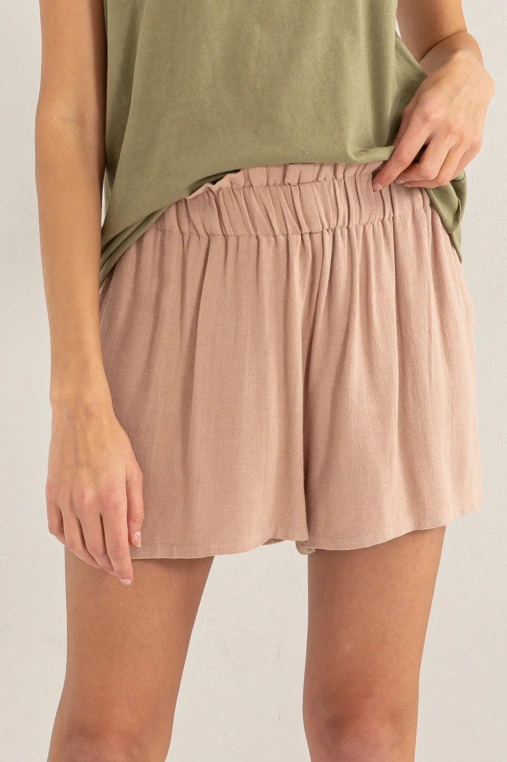 Jr Shorts - Tan