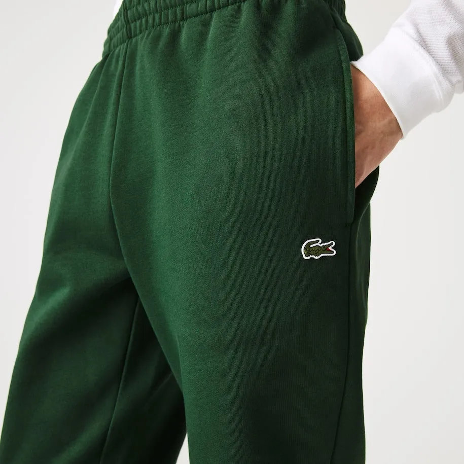 Lacoste Tapered Fit Fleece Trackpants - GREEN