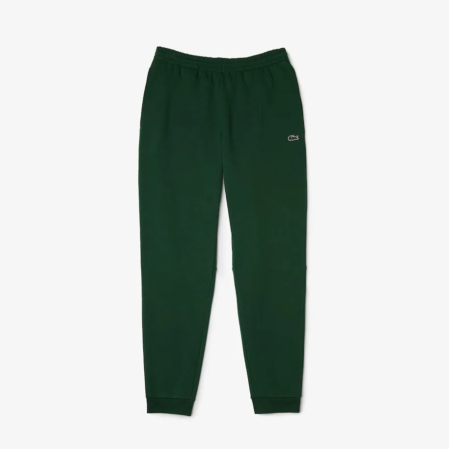 Lacoste Tapered Fit Fleece Trackpants - GREEN