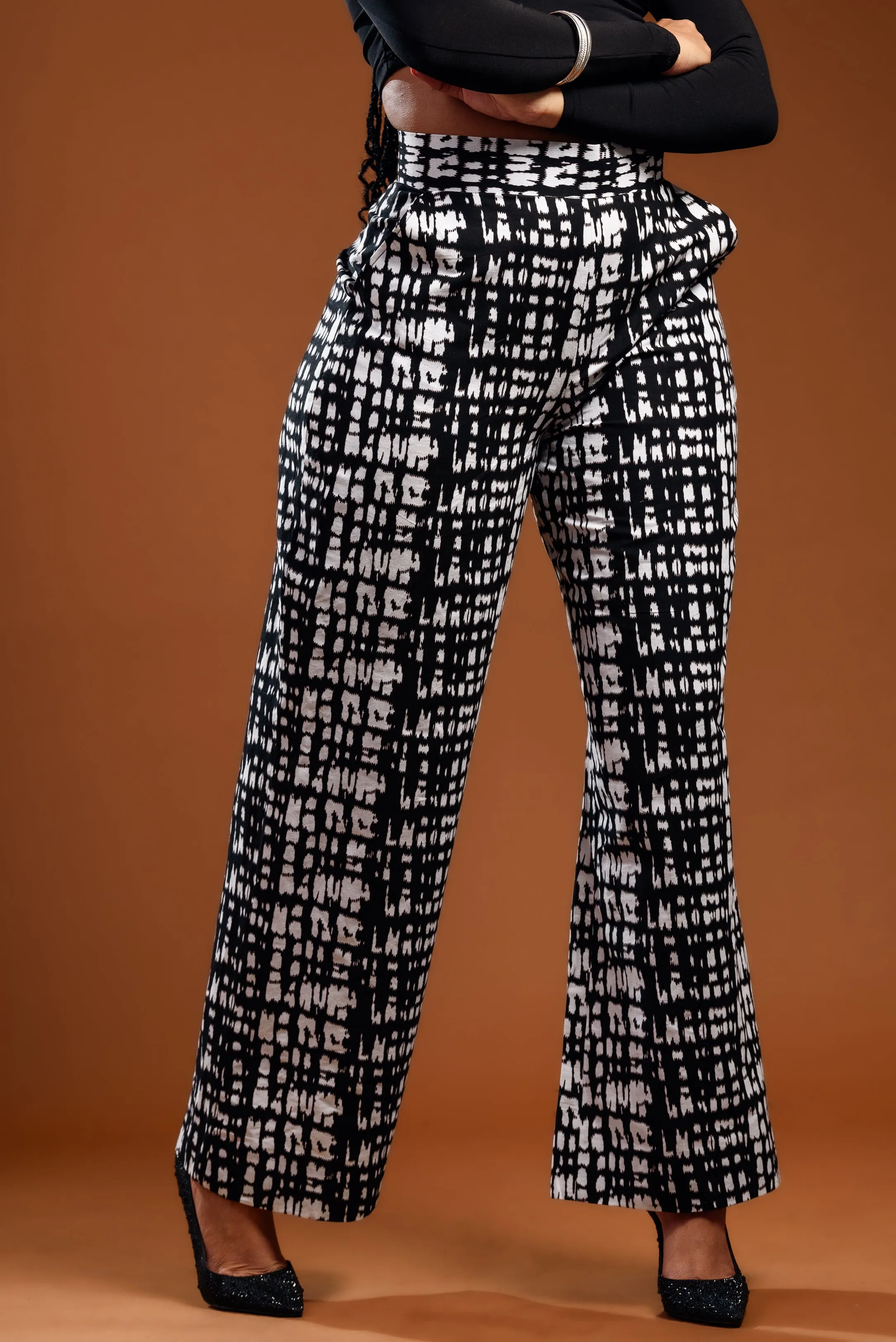 Ladies-Nuru Palazzo Pants