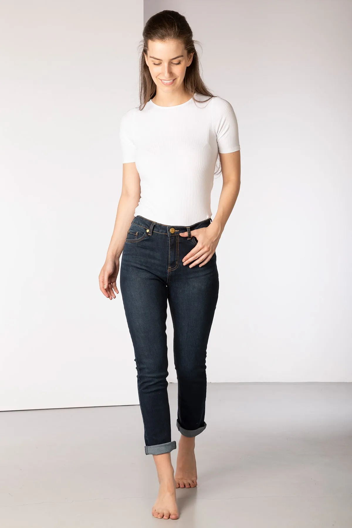 Ladies Straight Leg Jeans - Ella