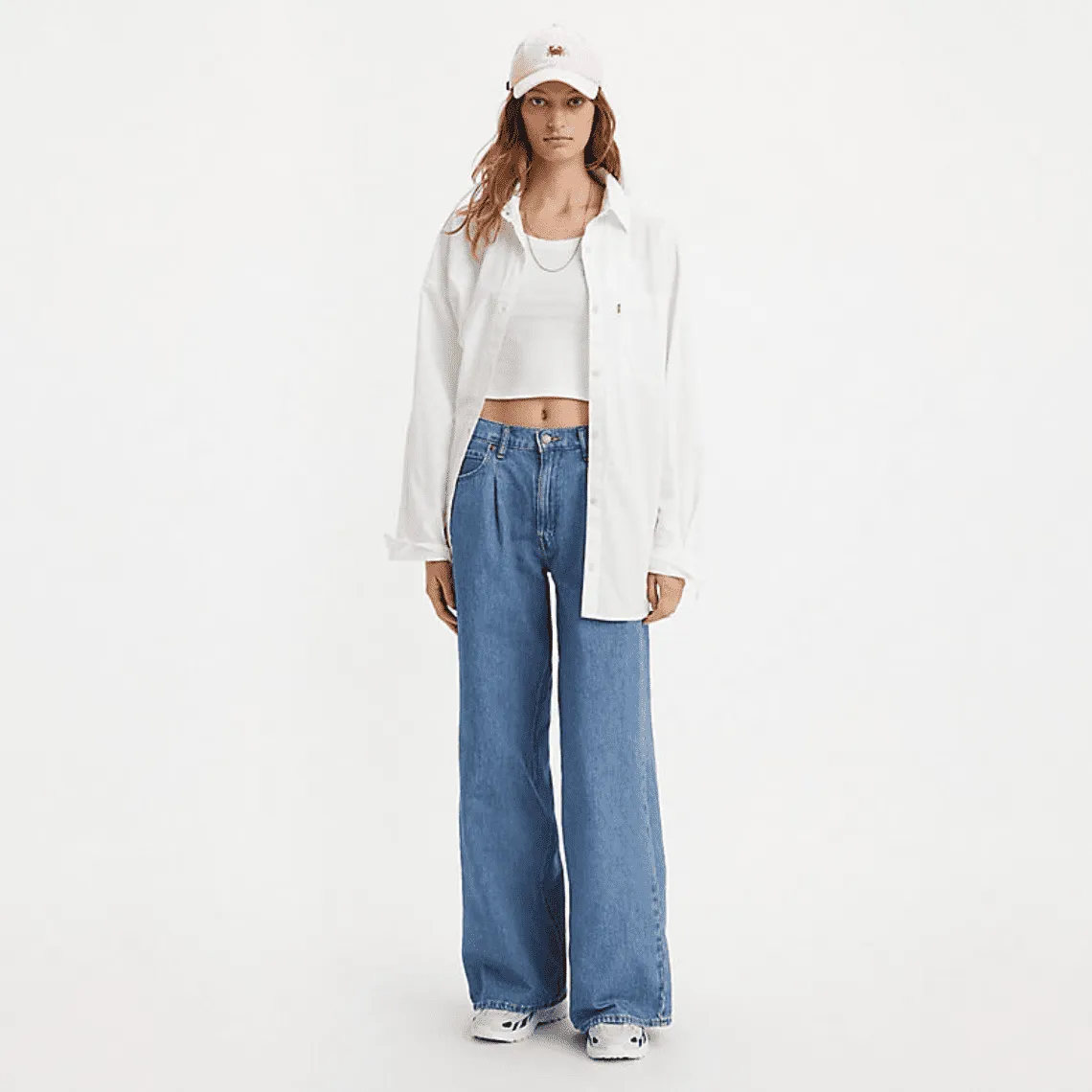 Levi's Baggy Dad Wide Leg Cause and Effect