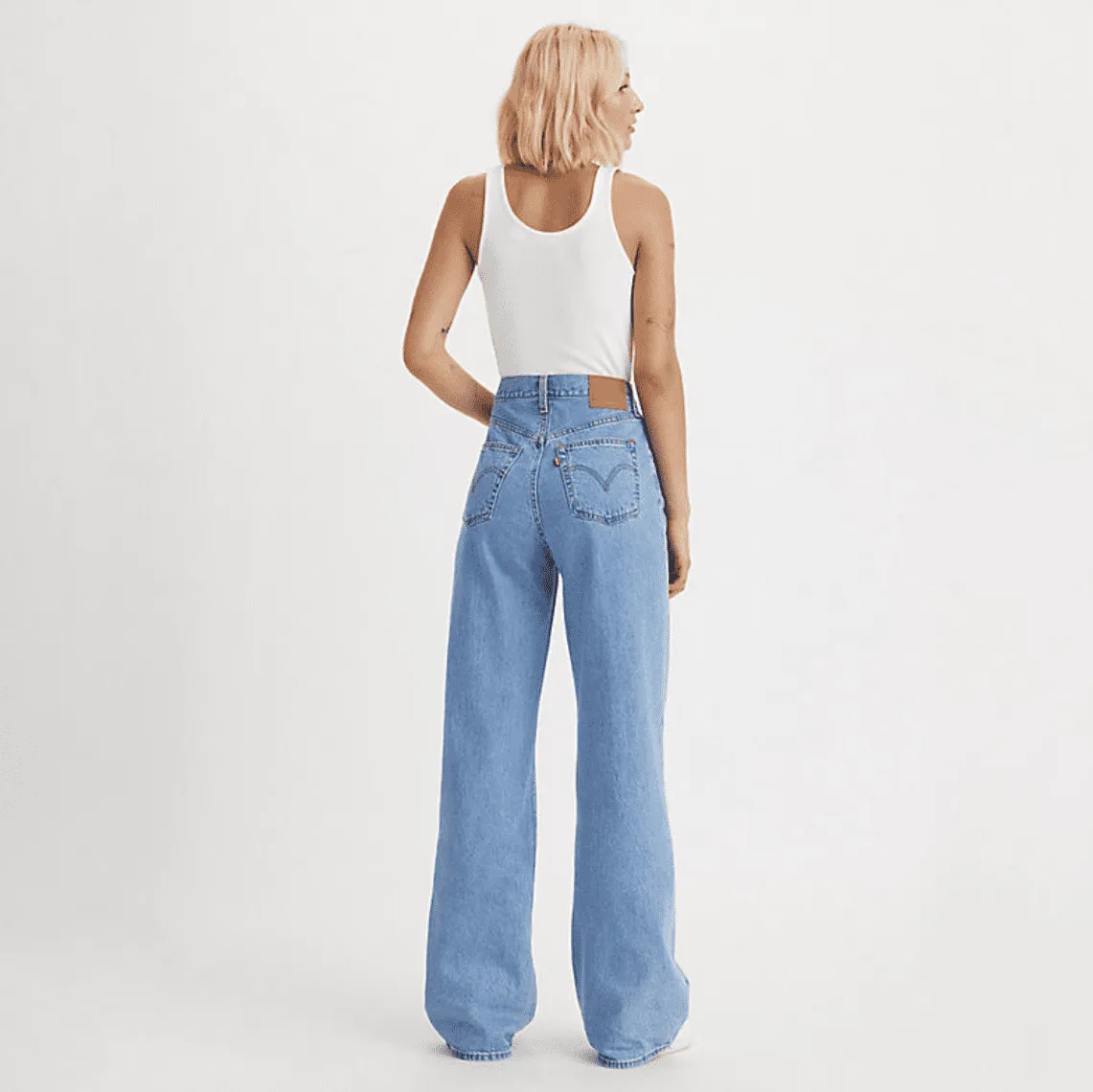 Levi's Ribcage Wide Leg Splash Zone