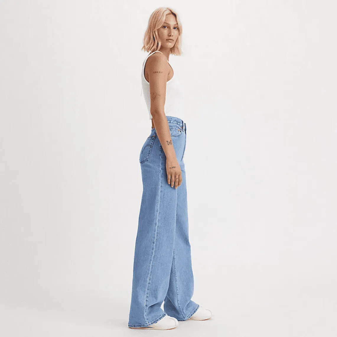 Levi's Ribcage Wide Leg Splash Zone