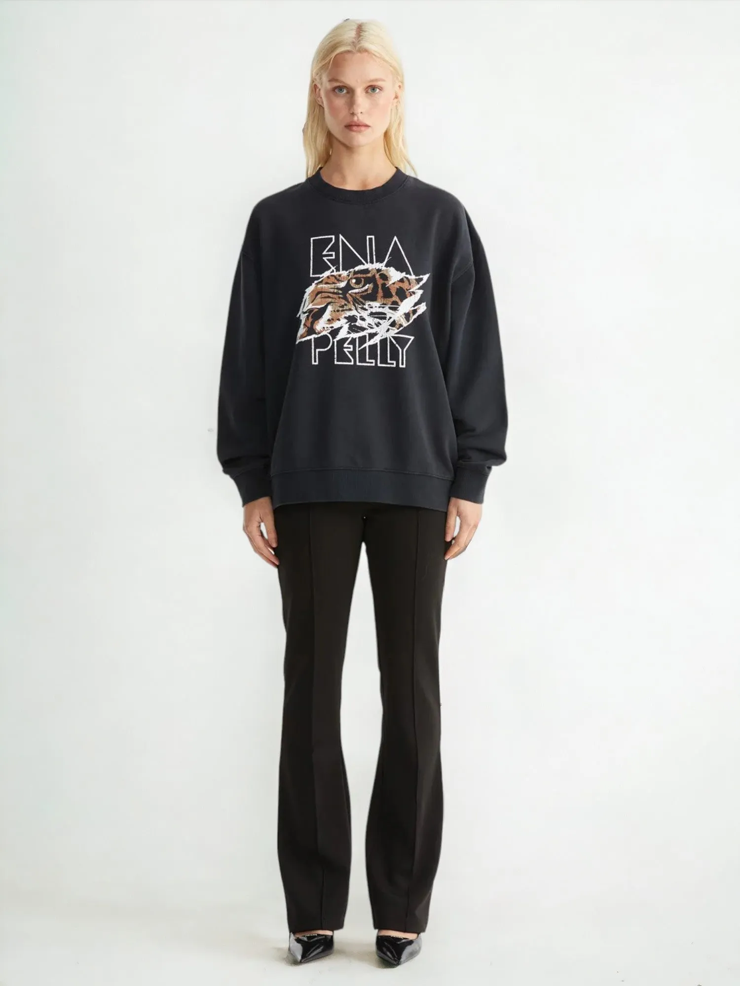 Lilly Oversized Sweat | Tigers Eye