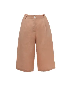 LINEN BERMUDA PANTS