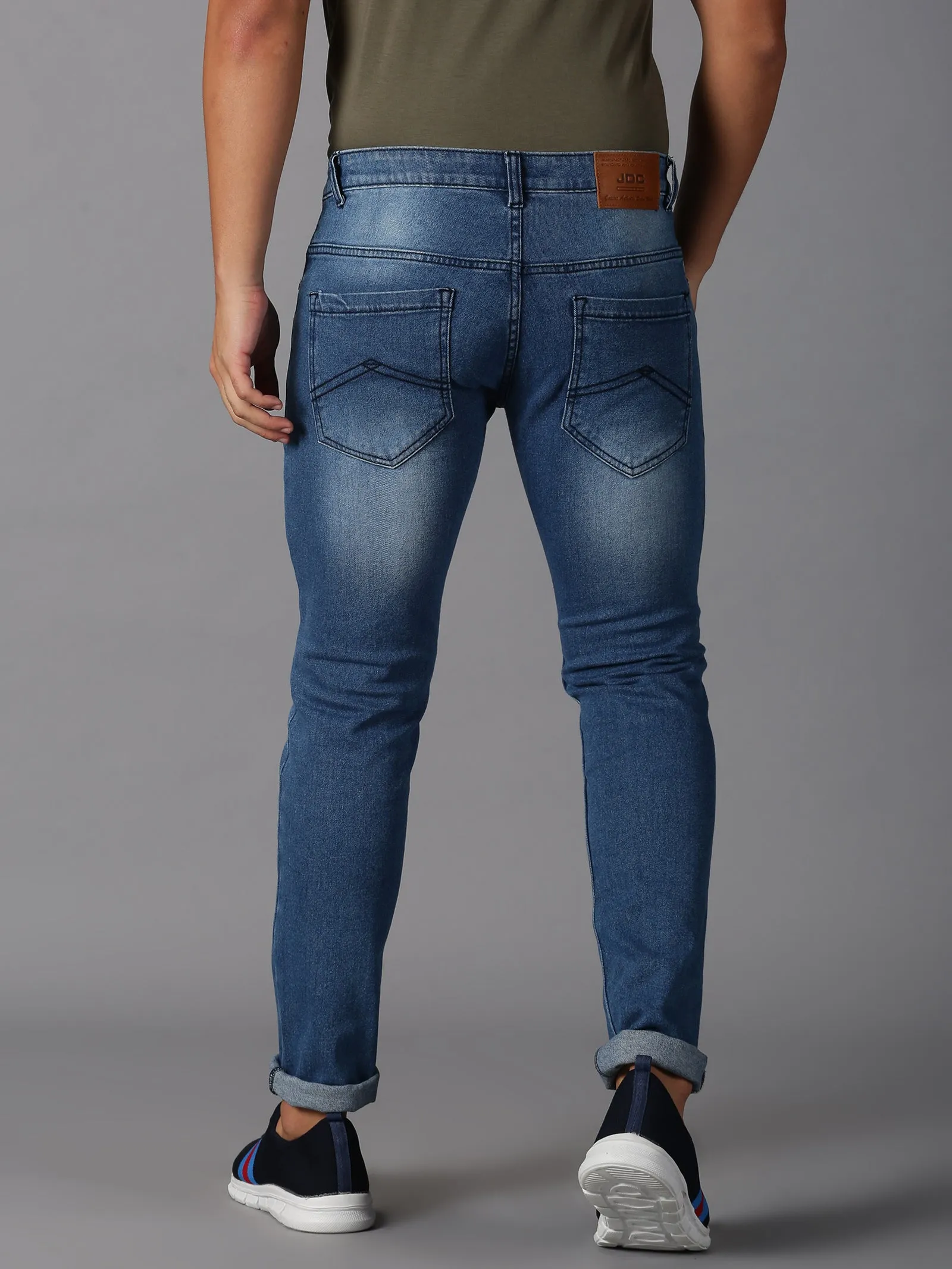 MEN'S BLUE SLIM FIT JEANS