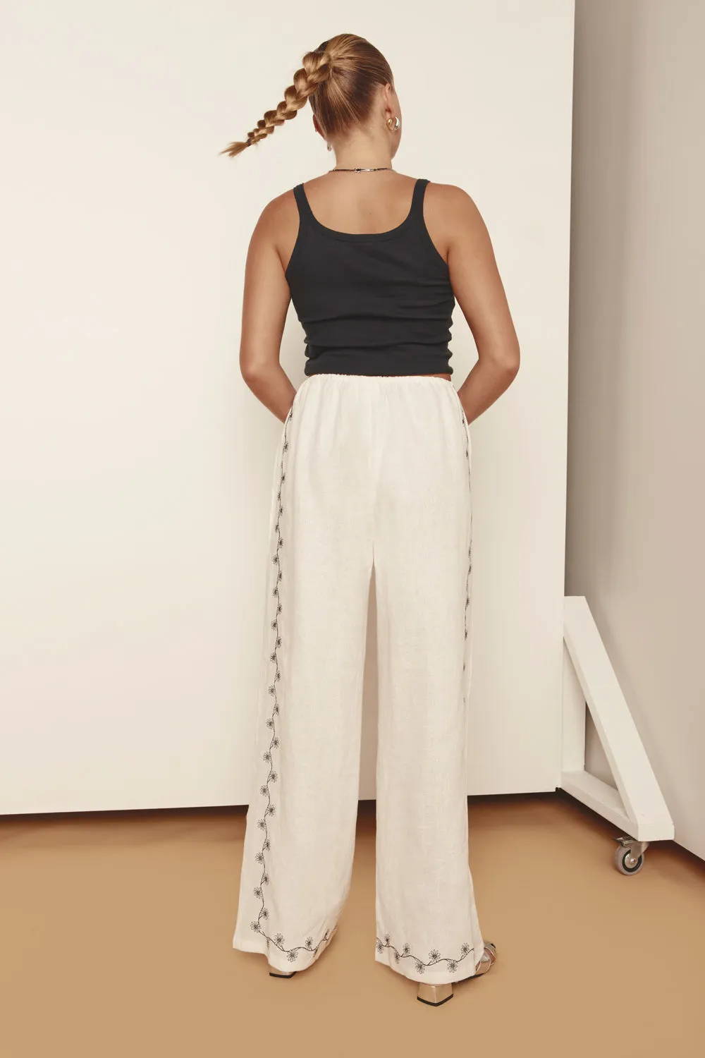 Milahn Linen Pants Daisy