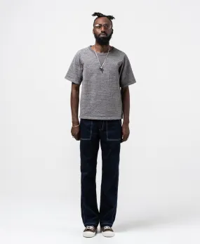 Modern Military Denim Baker Pants