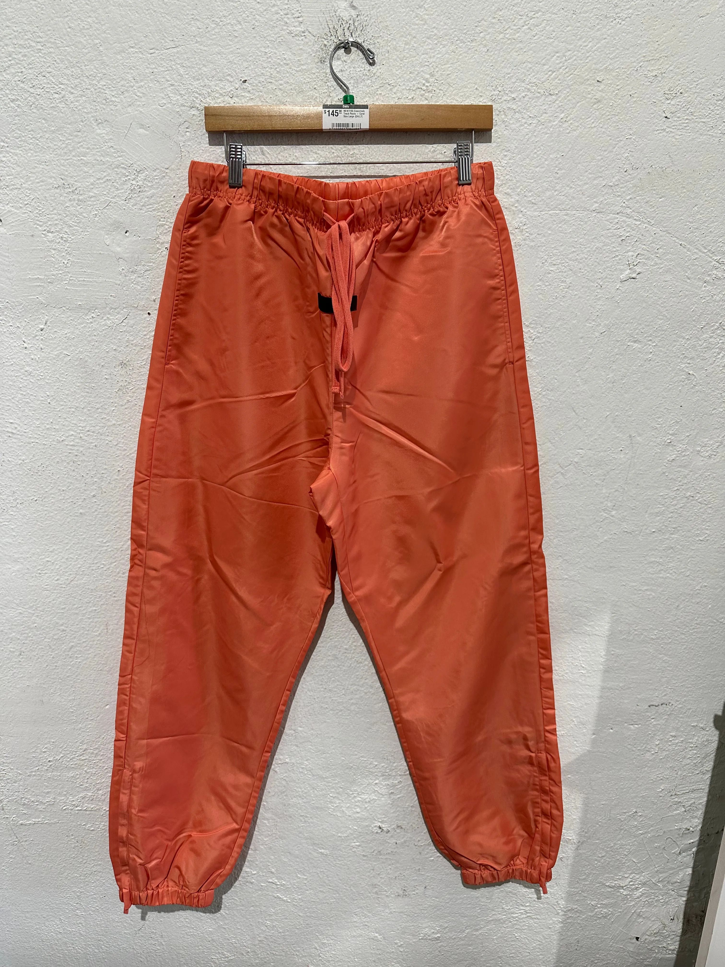 NEW FOG Essentials Track Pants - Coral