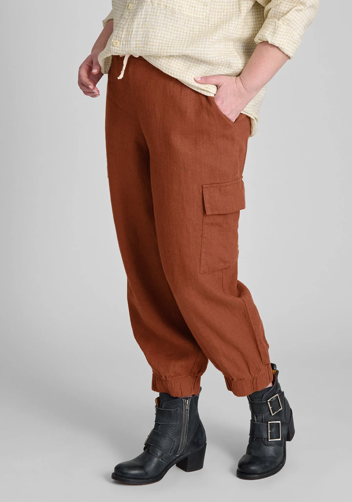 Nifty Pant - Linen Drawstring Pants