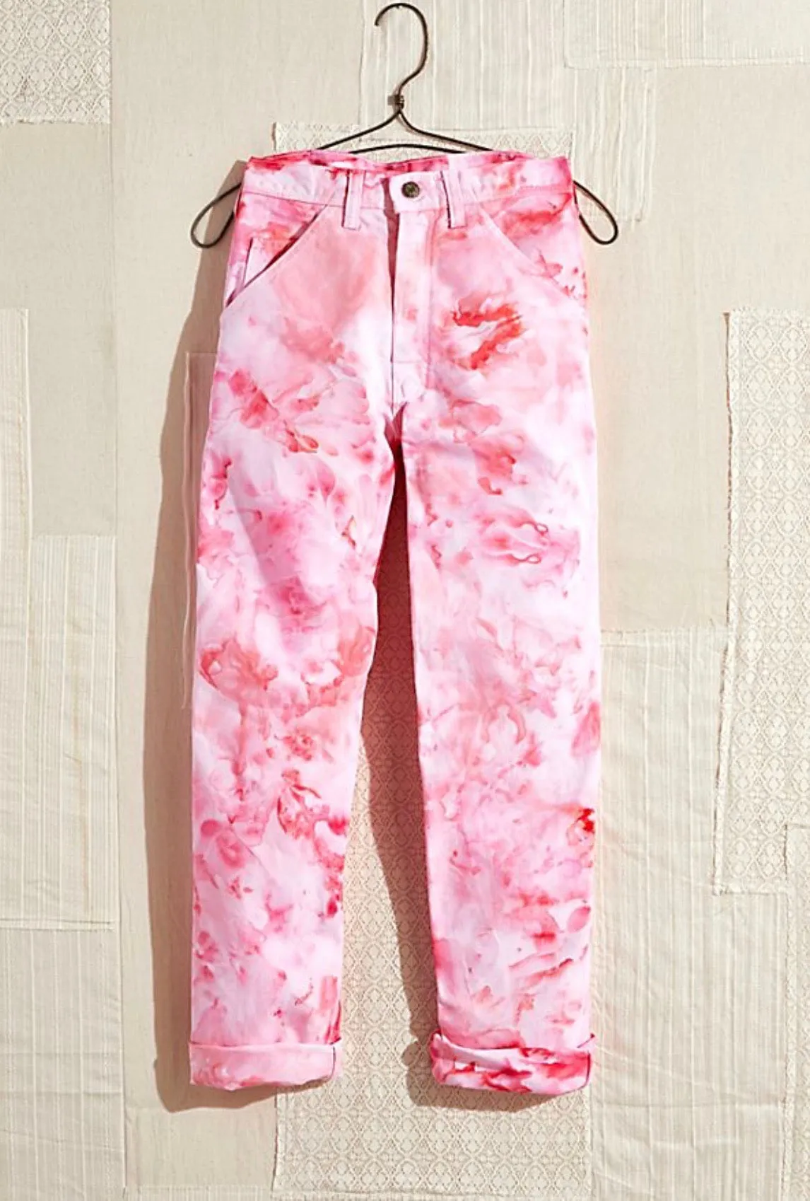 Painter's Pants in Rose