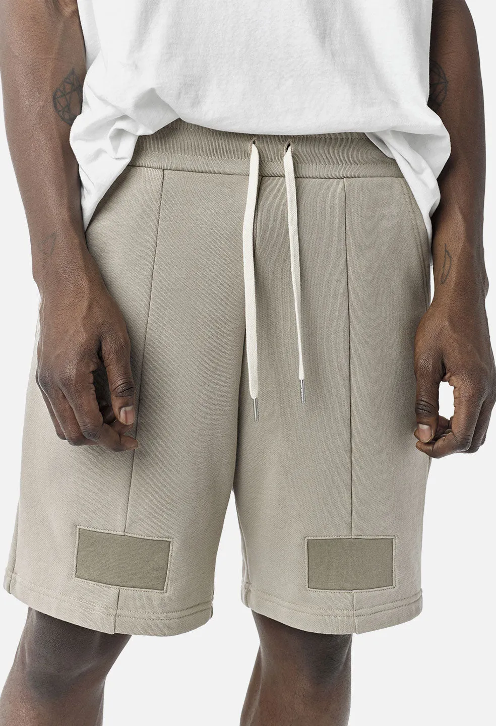 Paneled Shorts / Mojave